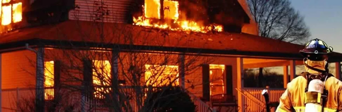 fire damage repair emergency response at a residential property affected by an active house fire in Boulder, CO
